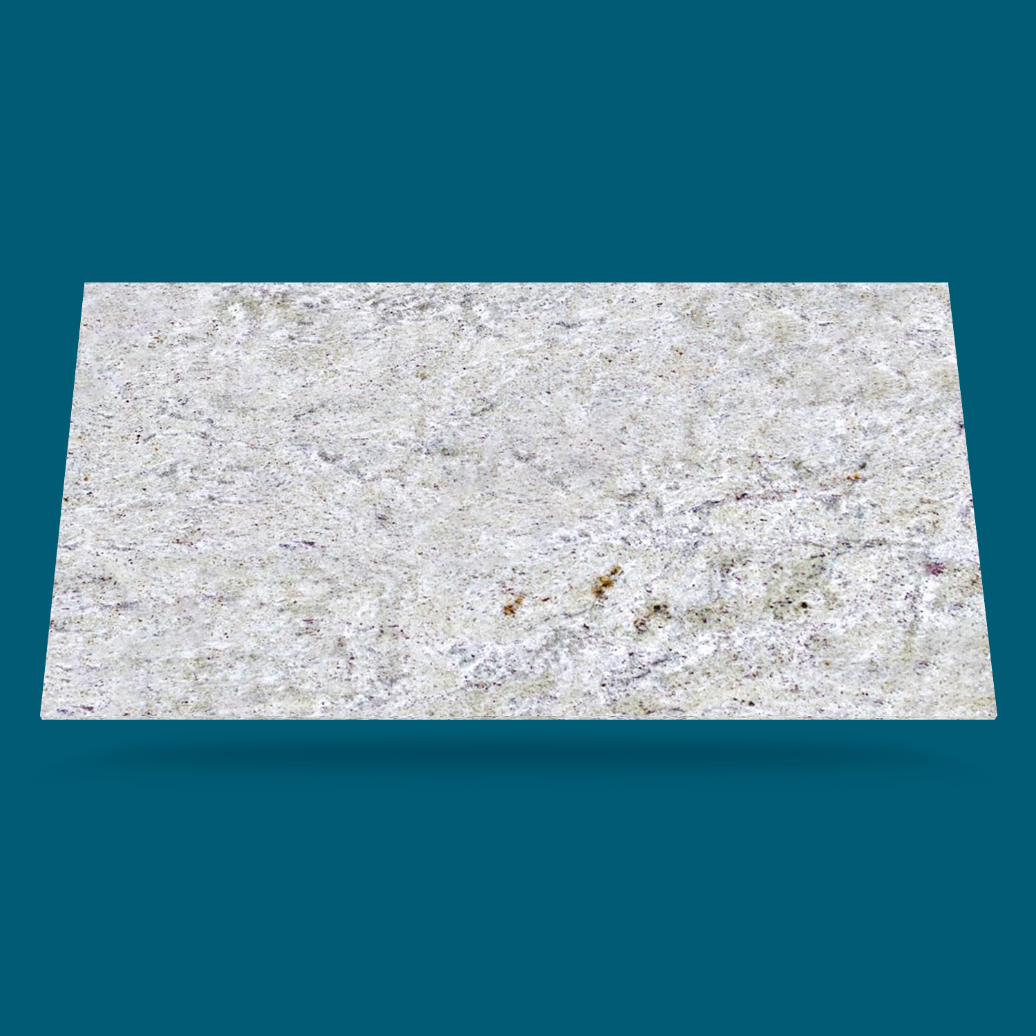 New Kashmir White Patineret Granit bordplade på mål