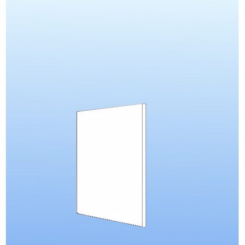 Friside Hvid Melamin 70.4 x 60 cm